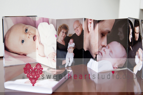 baby keepsake photo album