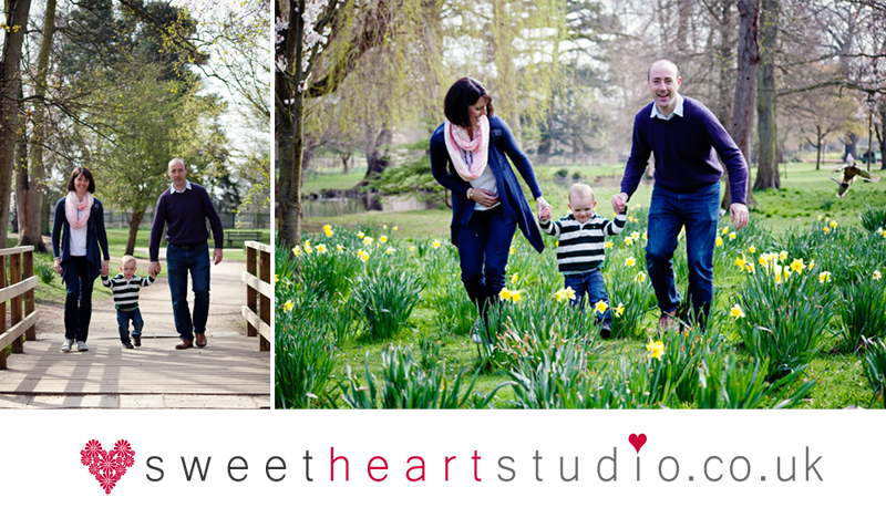 family photo session in bushy park teddington