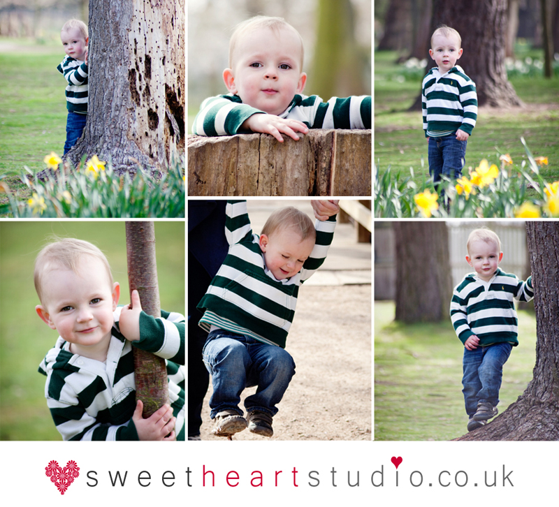 mini portrait session in bushy park teddington